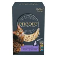 Encore Cat Pouch in Broth Saver Pack 20 x 50g