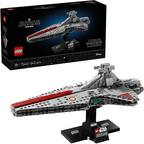 LEGO Star Wars Venator-Class Attack Cruiser Model Kit 75441