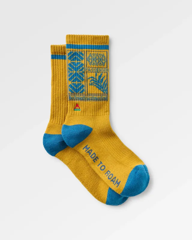 Passenger Clothing Thuring Merino Socks - Mustard Yellow