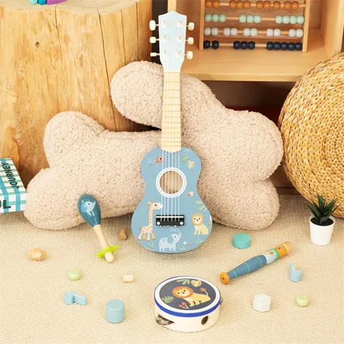 Tooky Toy Wooden Jungle Musical Instrument Set