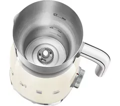 SMEG MFF11CRUK Electric Milk Frother - Cream