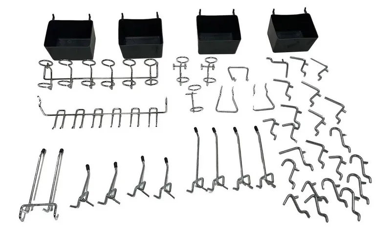Cathedral Peg Board 43PC Accessory Pack