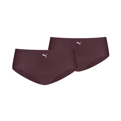 Puma Women's Seamless Hipster Briefs 2 Pack