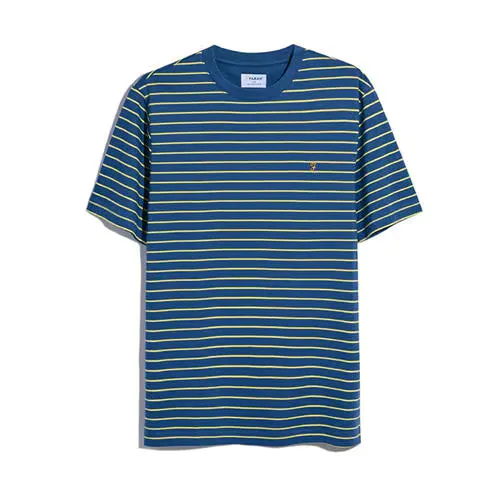 Farah Men's Oakland Stripe Cotton T-Shirt