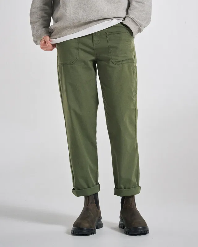 Passenger Clothing Talis Light Casual Trouser - Wild Green