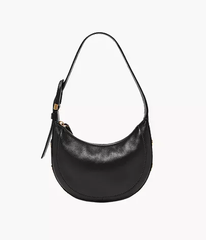 Fossil Harwell Leather Crescent Bag