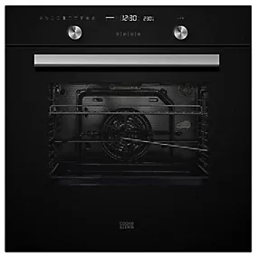 Cooke & Lewis CLPYBLa Built-in Single Multi-function Electric Oven - Black