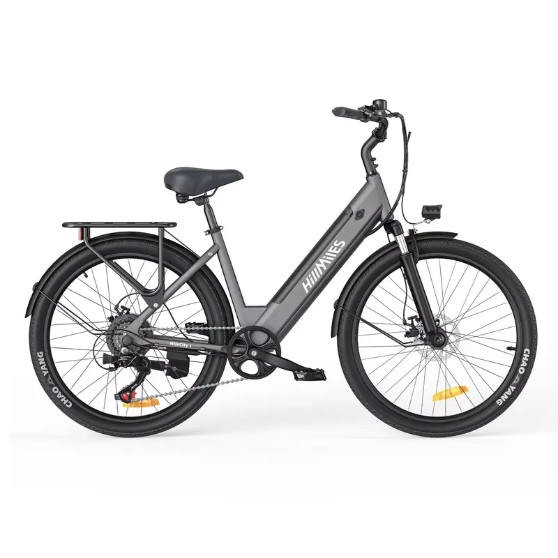 HILLMILES City E-Bike HillMiles MileCity 1, 250W Motor, 36V13Ah Battery, 26" Tires