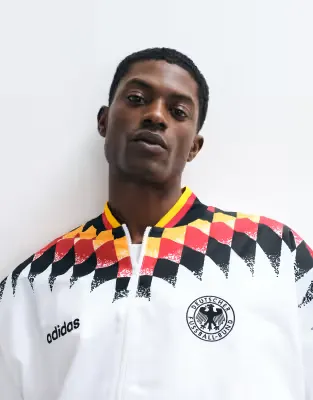 adidas Football Germany 94 bring back track jacket in white