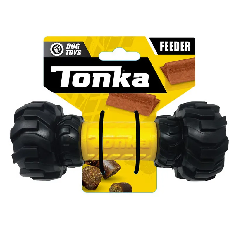 Tonka Axle Tread Insert Feeder Dog Toy