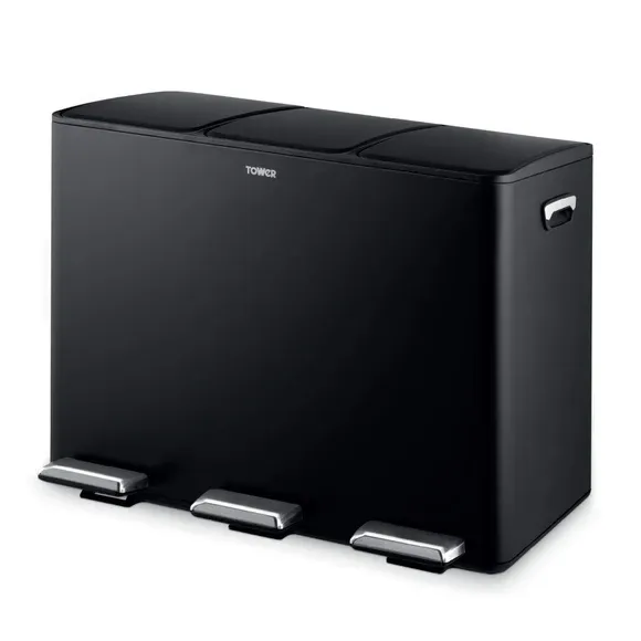 Tower 45L Recycling Pedal Bin