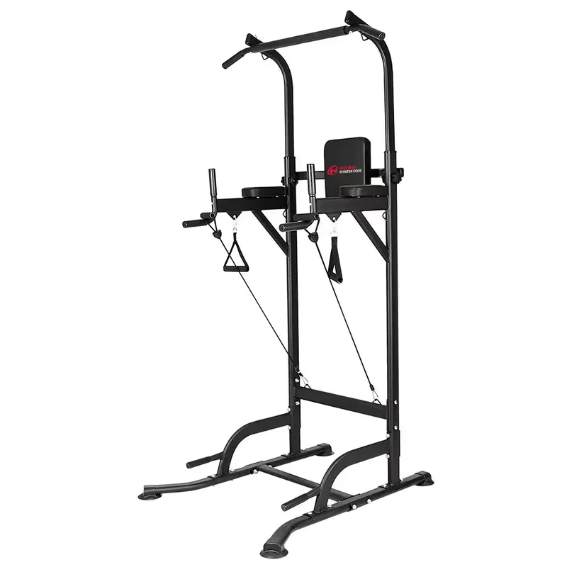 HOMEFITNESSCODE Multi-Functional Power Tower Dip with Adjustable Height
