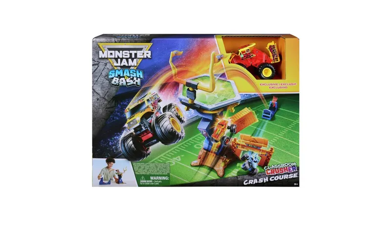 Monster Jam 1:64 Smash & Bash Classroom Crushers Truck