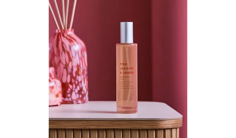 Habitat 100ml Room Spray - Pink Jasmine & Amber