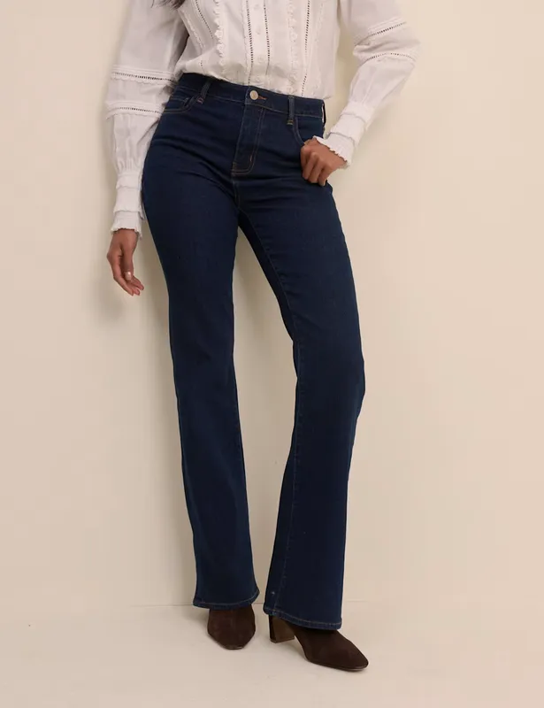 Nobody's Child High Waisted Bootcut Jeans