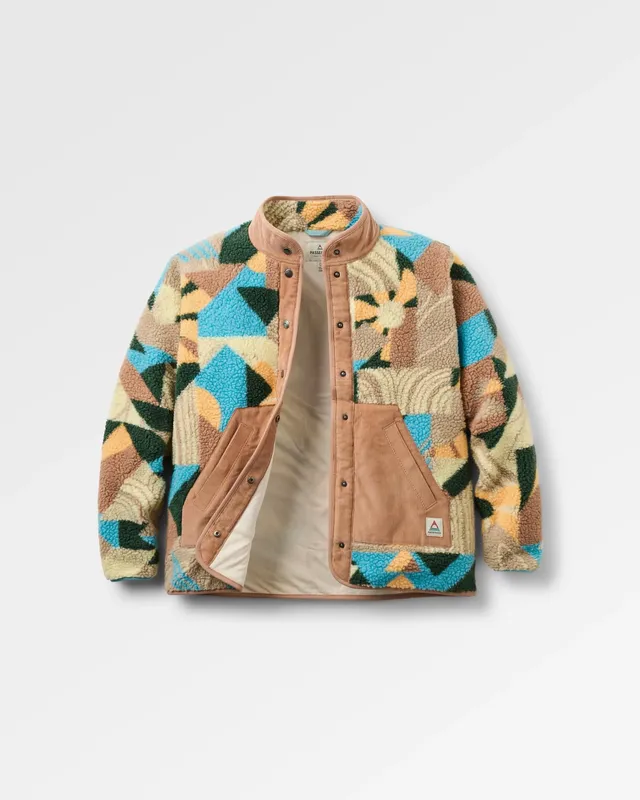 Passenger Clothing Clover Sherpa Fleece - Sun Patch Simply Taupe