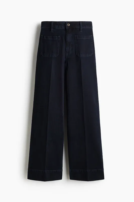 Wide High Jeans