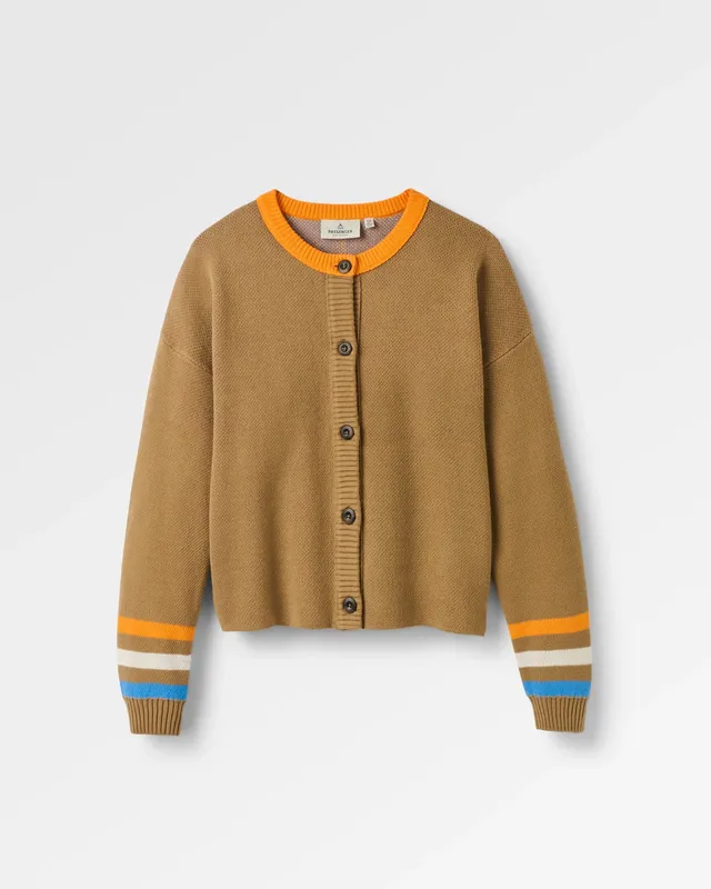 Passenger Clothing Dawner Knitted Cardigan - Caramel Brown