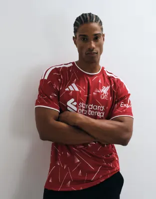 adidas Football Liverpool 26/27 home shirt in red and white