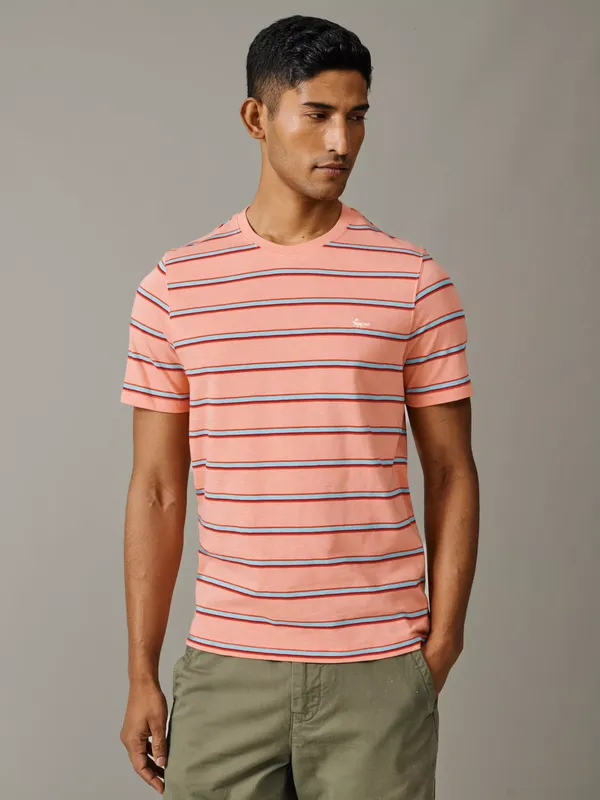 Aubin Berkeley Stripe Cotton T-Shirt