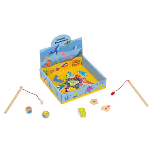 Tooky Toy Wooden Fishing Game