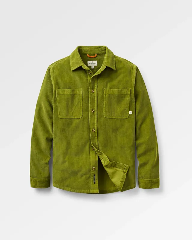 Passenger Clothing Backcountry Cord Shirt - Tea Green