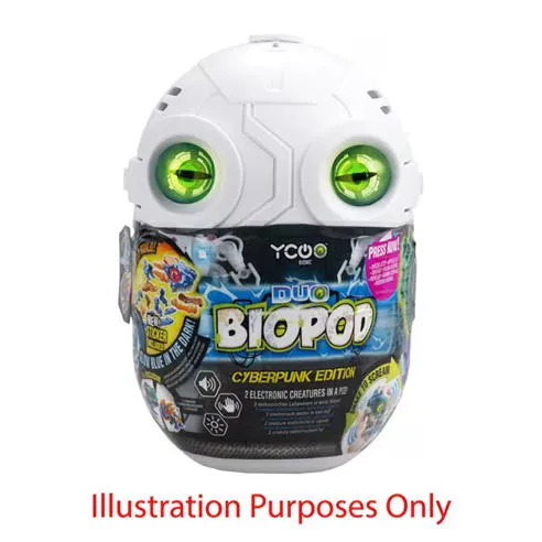 SILVERLIT Kids' Biopod Cyberpunk Duo Action Figures