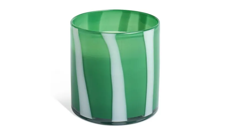 Habitat Citronella Striped Effect Multiwick Candle - Large