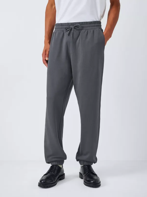 John Lewis Tapered Cuff Cotton Joggers