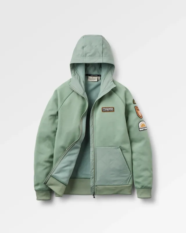 Passenger Clothing Women's Solscape Active Hoodie - Pistachio Marl