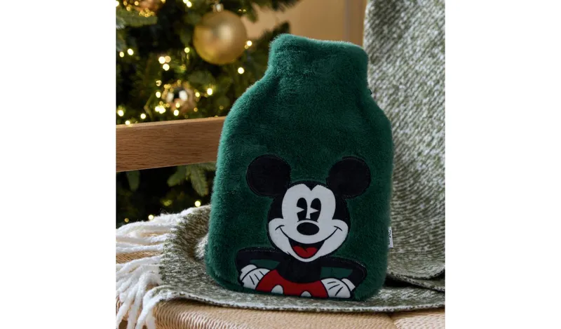 Argos Home Disney Mickey Mouse Hot Water Bottle 