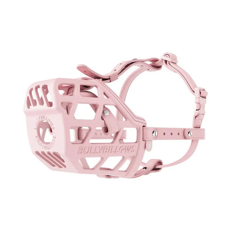BullyBillows Premium Comfort Muzzle Pink