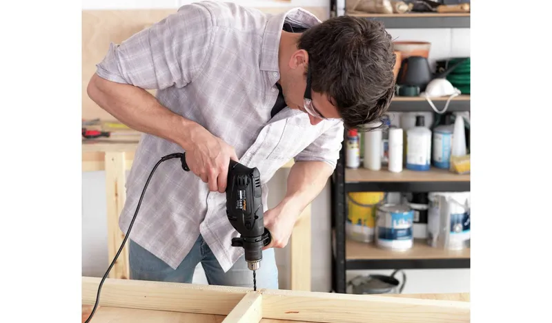Challenge Corded Impact Drill - 500W