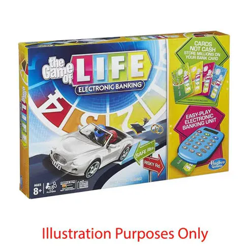 Hasbro Kids' Game of Life Electronic Banking Board Game