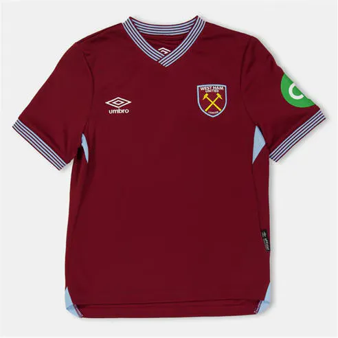 Umbro West Ham United Home Shirt 2025 2026 Juniors