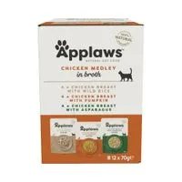 Applaws Cat Pouches in Broth Mixed Pack 70g