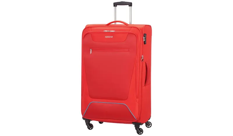 American Tourister Expandable Spinner Wheels Soft Suitcase