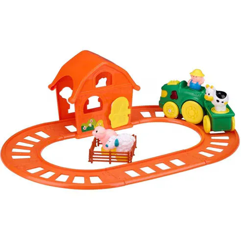 Eddy Toys Musical Farm Train Set