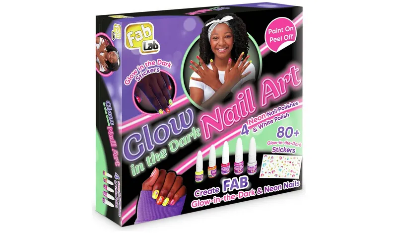 FabLab Glow in the Dark Nail Kit