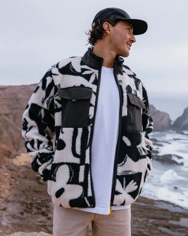 Passenger Clothing Valiant Deep Pile Fleece - Roam Further Black