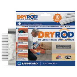 Dryrod Damp Proof Course Rods - 180mm Pack of 10