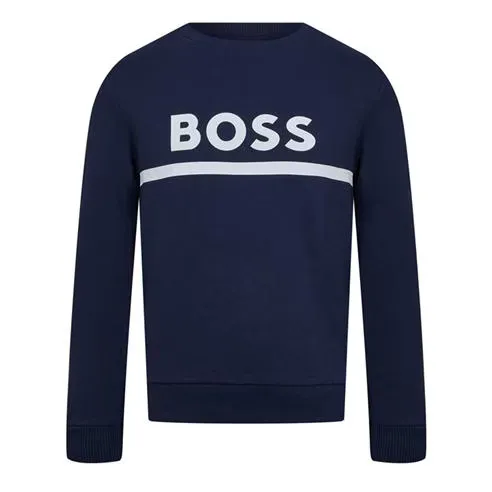 Boss Kids Large Logo Sweatshirt Logo Design