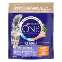 PURINA ONE Coat & Hairball Chicken & Whole Grains Dry Cat Food