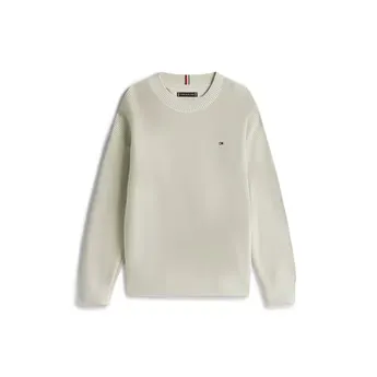 Tommy Hilfiger Kids' Small Flag Knitted Crew Neck Jumper