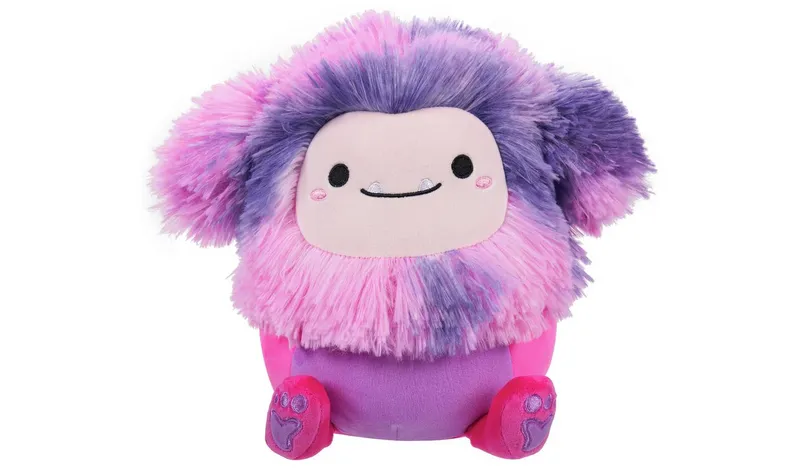 Squishmallows 7.5'' Woxie Magenta Bigfoot Plush