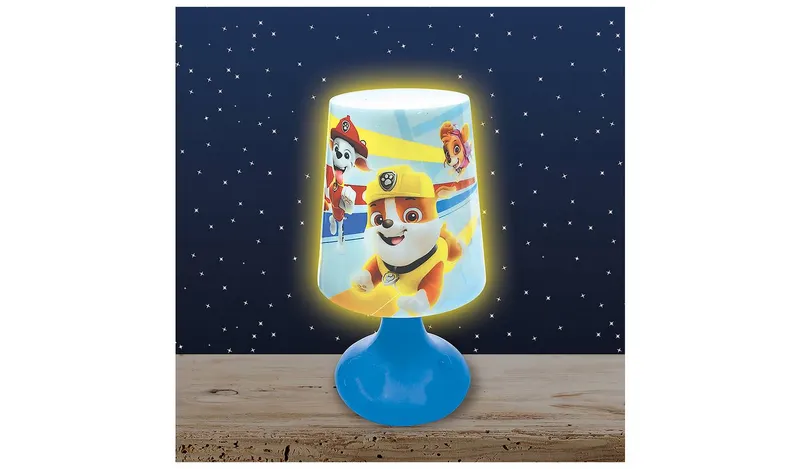 Paw Patrol Kids LED Colour Changing Night Light - Blue