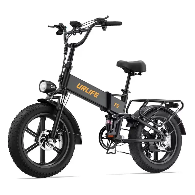 URLIFE Adult Electric Bike URLIFE T5 48V13AH Battery 20 inch Fat Tire city ebike