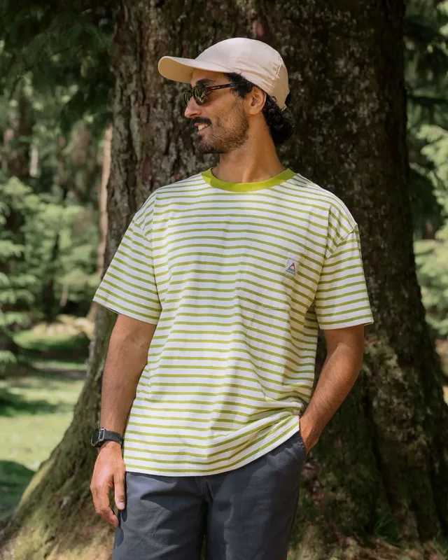 Passenger Clothing Zen Relaxed Fit T-Shirt - Tea Green