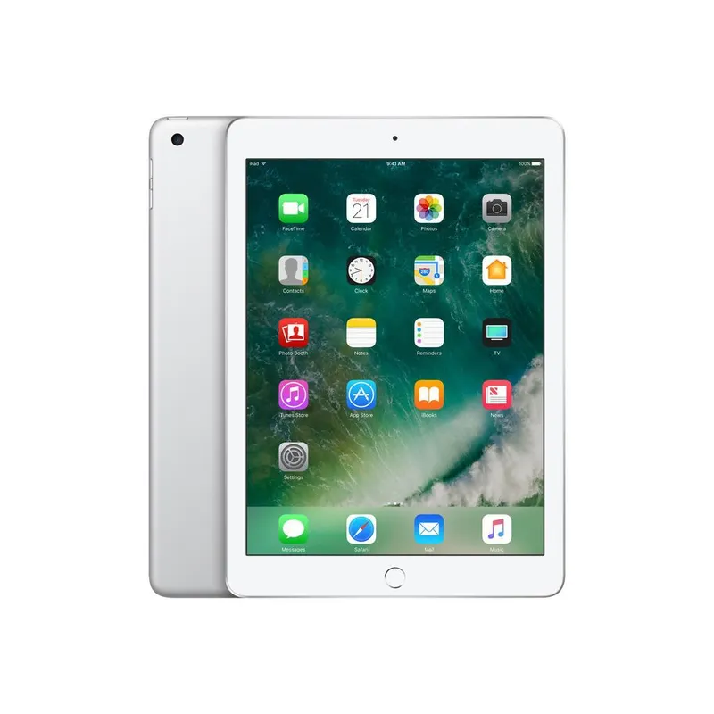 iPad 6 (2018, A10 series) – Refurbished, Fair, Silver, 32 GB