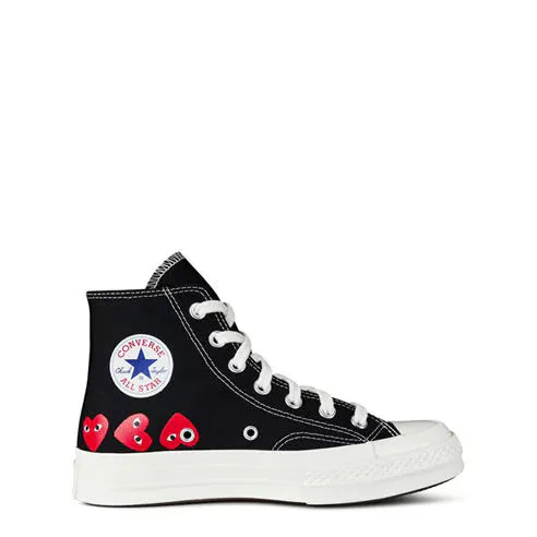 COMME DES GARCONS PLAY Multi Heart High Top